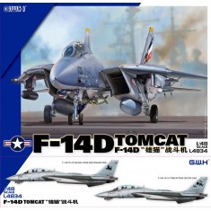 1/48 US Navy Grumman F-14D Tomcat Fighter Great Wall Hobby L4834