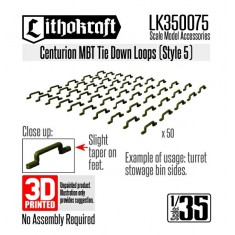 1/35 Centurion MBT Tie Down Loops (Style 5)