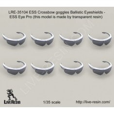 1/35 ESS Crossbow goggles Ballistic Eyeshields - ESS Eye Pro (transparent resin)