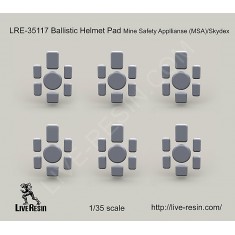 1/35 Ballistic Helmet Pad Mine Safety Appliances (MSA)/Skydex