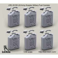 1/35 US Army Scepter Military Fuel Canisters (6pcs)