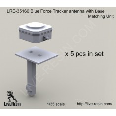 1/35 Blue Force Tracker Antenna with Base Matching Unit (5pcs)