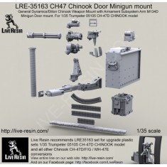 1/35 CH47 Chinook Door M134D Minigun Mount