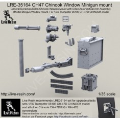 1/35 CH47 Chinook Window M134D Minigun Mount