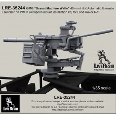 1/35 GMG "Granat Machine Waffe" 40mm H&K Grenade Launcher on WMIK for Land Rover RAF