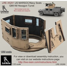 1/35 US MARSOC/Navy Seals GMV-M Hexagon Turret 
