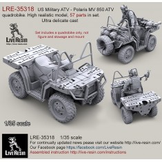 1/35 US ATV - Polaris MV 850 ATV Quadrobike High Realistic model