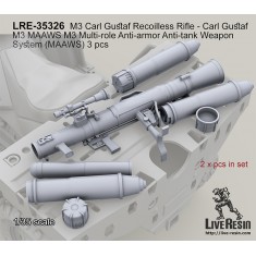 1/35 M3 Carl Gustaf Recoilless Rifle - Carl Gustaf M3 MAAWS (2pcs)
