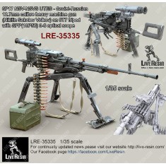 1/35 6P17 NSV-VS UTES 12.7mm Calibre Heavy Machine Gun w/SPP(10P50) 3-6 Scope