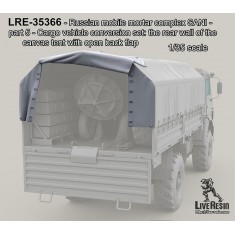 1/35 Russian Mobile Mortar Complex SANI #5 - Truck Body Tent Open Rear Part