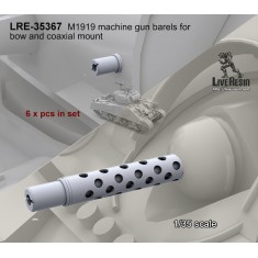 1/35 M1919 Machine Gun Barels for Bow and Coaxial Mount