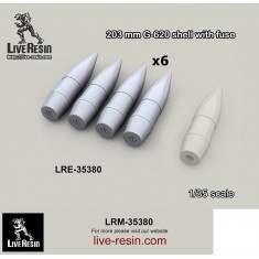 1/35 203mm G-620 Shell with Fuse