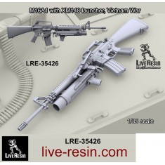 1/35 Vietnam War M16A1 with XM148 Launcher