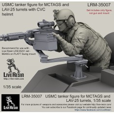 1/35 USMC Tanker for MCTAGS and LAV-25 Turrets with CVC Helmet 