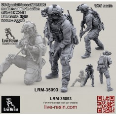 1/35 US Special Forces/MARSOC Soldier w/GPNVG-18 Panoramic Night Vision Goggles Figure #4