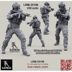 1/35 Modern US Special Forces/MARSOC Soldier in Action Figure #5