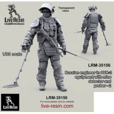 1/35 Russian Engineer In OVR-2 Eguipment with Mine Detector and Prober #2
