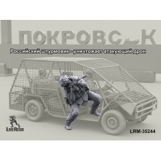 1/35 Russian Assault/Antidron Soldier - Destroy Enemy Drone