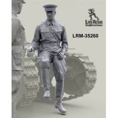 1/35 Red Army Tank Commander Sitting on MS-1 Tank