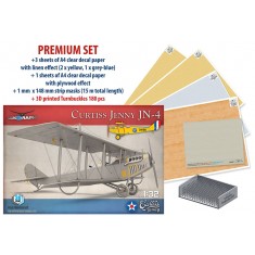 1/32 Curtiss Jenny JN-4 with Decals and Turnbuckles [Premium Set]