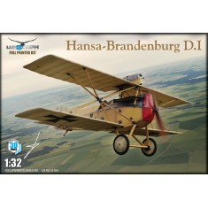 1/32 Hansa-Brandenburg D.1 3D-printed kit