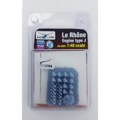 1/48 Le Rhone 9J Engine