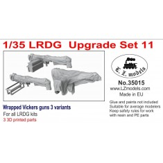 1/35 LRDG Upgrade set #11 - Wrapped Vickers Guns