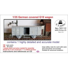1/35 German G10 Covered Wagon (Full kit)