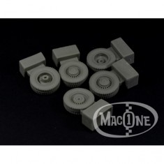 1/35 T3 Transporter Resin Wheels for Takom Model