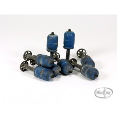 1/35 Syrian Artillery Mortar Gas Bottles (8pcs)