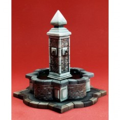 1/35 Round Fountain (Base Diameter: 10cm, Height: 9cm)