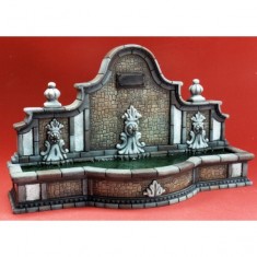 1/35 Classic Fountain (Base: 17.5x6cm, height: 10.5cm)