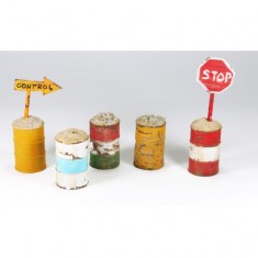 1/35 Metallic Barrels (3pcs)