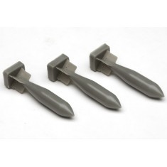 1/48 500kg m/56 Lyra / RAF 1000 lb Bombs for Saab A32A Lansen (3pcs)