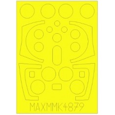 1/48 Saab 37 Viggen Canopy Paint Mask for Tarangus kit TA4803