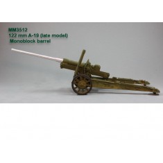 1/35 122mm A-19 (late) Monoblock Barrel 1931-50