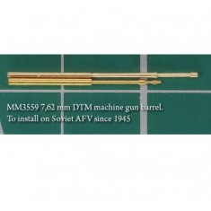 1/35 Soviet AFV 7.62mm DTM Machine Gun Barrel Since 1945
