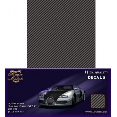 Decals for 1/20, 1/24 Racing Series - Carbon Fiber Part 2