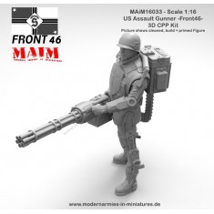 1/16 What If 1946 - US Assault Gunner w/Railgun Front46