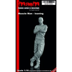 1/16 Muscle Man Leaning