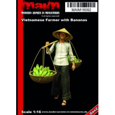 1/16 Vietnamese Farmer with Bananas