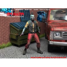 1/24 "The Walking Dead" Zombie - Punk