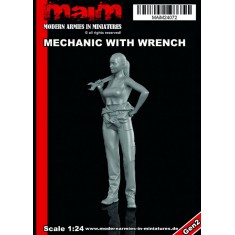 1/24 Mechanic with Wrench