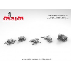 1/24 Frogs (5pcs)
