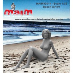 1/32 Beach Girl Vol.1 (1 figure,3D printed soft resin)