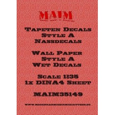1/35 Tapeten Decals - Style A