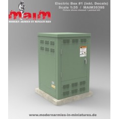 1/35 Electric Box #1 with Decals