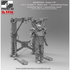 1/35 A.K.E. Goliath II "Battle Suit" + Assembling Crane [Front46]