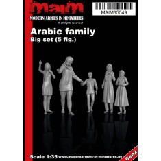 1/35 Arabic Family Super Set (5 figures)