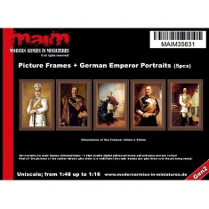 1/48 - 1/16 Picture Frames & German Emperor Paintings